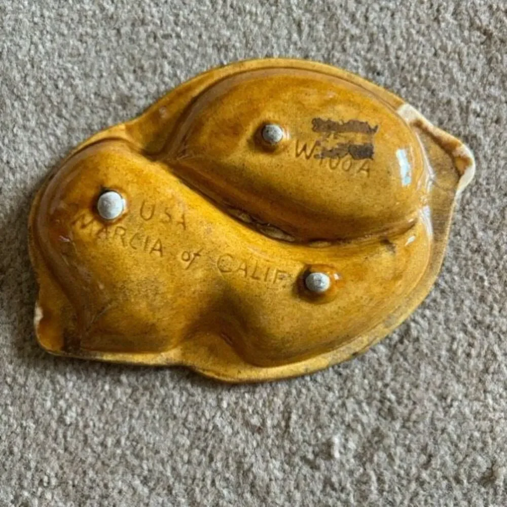 Marcia Of California Vintage USA Ceramic Ashtray